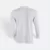 Hc09 honeycomb long sleeve cvc polo shirt white back view