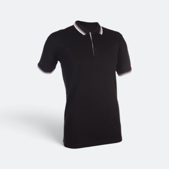 Hc12 honeycomb cvc multi tipped collar and cuff black colour view