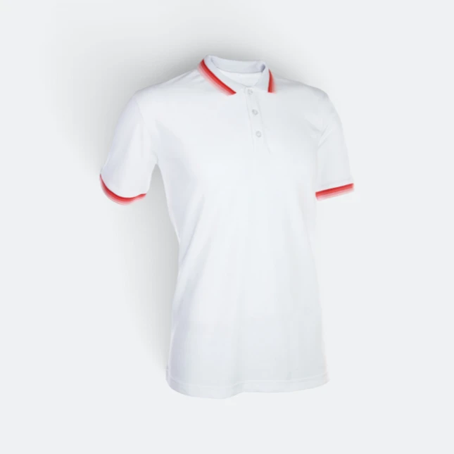Hc12 honeycomb cvc multi tipped collar and cuff white colour view