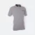 HC15 Honeycomb CVC Polo Shirt Tipped Collar with Hidden Pocket Ash Grey-Navy-Red Hc15 honeycomb cvc polo shirt tipped collar with hidden pocket ash grey-navy-red colour view