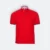 Hc23 honeycomb cvc stand collar polo shirt red-black-white colour view