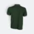 Hc24 honeycomb cvc polo shirt tipped collar and cuff forest green back view