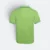 Hc24 honeycomb cvc polo shirt tipped collar and cuff lime green back view