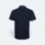 Hc24 honeycomb cvc polo shirt tipped collar and cuff navy-white-red back view