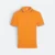 Hc24 honeycomb cvc polo shirt tipped collar and cuff orange colour view