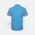 Hc24 honeycomb cvc polo shirt tipped collar and cuff sea blue back view