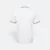 Hc24 honeycomb cvc polo shirt tipped collar and cuff white back view