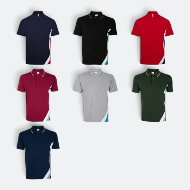 Hc27 honeycomb cvc polo shirt cut and sew all colours
