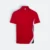 Hc27 honeycomb cvc polo shirt cut and sew red-black-white colour view