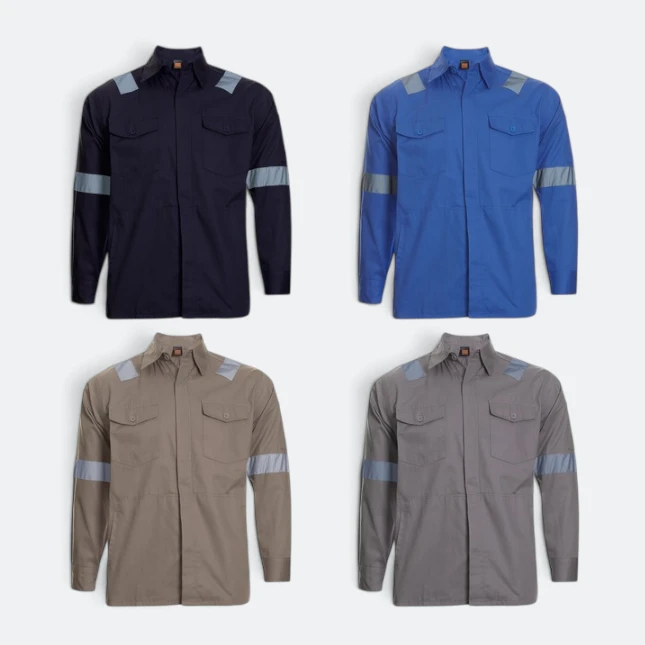 JK02 Work Jacket with Reflective Tape Colours Jk02 work jacket with reflective tape all colours