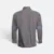 JK02 Work Jacket with Reflective Tape Dark Grey Jk02 work jacket with reflective tape dark grey back view