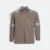 JK02 Work Jacket with Reflective Tape Khaki Jk02 work jacket with reflective tape khaki colour view