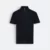 LC01 Premium CVC Short Sleeve Polo Shirt Black Lc01 premium cvc short sleeve polo shirt black colour view