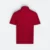 LC01 Premium CVC Short Sleeve Polo Shirt Red Lc01 premium cvc short sleeve polo shirt red back view