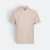 LC01 Premium CVC Short Sleeve Polo Shirt Sand Lc01 premium cvc short sleeve polo shirt sand colour view