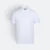 LC01 Premium CVC Short Sleeve Polo Shirt White Lc01 premium cvc short sleeve polo shirt white colour view
