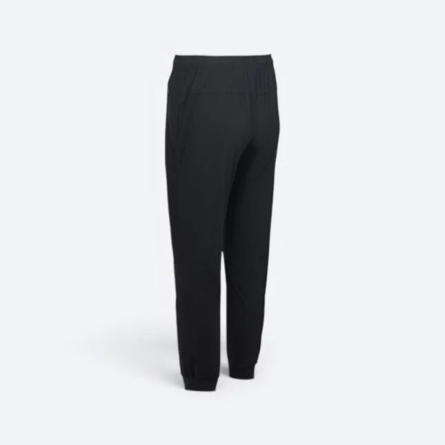 Lp07 unisex sport long pant black back view