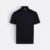 Mf02 premium dry fit short sleeve polo shirt black colour view