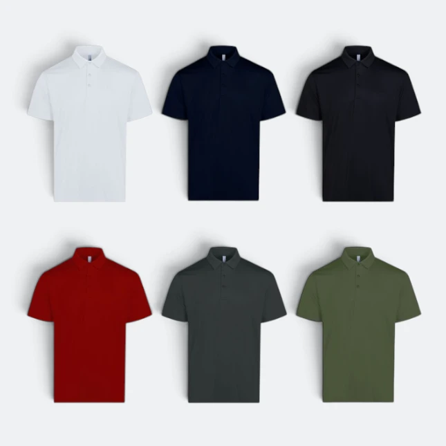 Mf02 premium dry fit short sleeve polo shirt all colours