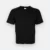 Ot01 oversized cotton short sleeve basic t-shirt black colour view