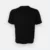 Ot01 oversized cotton short sleeve basic t-shirt black back view