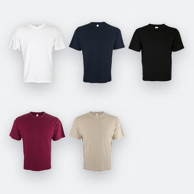 Ot01 oversized cotton short sleeve basic t-shirt all colours