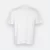 Ot01 oversized cotton short sleeve basic t-shirt white back view