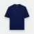 Ot02 oversized premium cotton basic t-shirt navy pro colour view