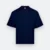Ot03 oversized premium cotton basic t-shirt navy colour view