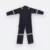 Ov02 cotton coverall with reflective tape navy back view