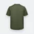 QD04 Quick Dry Short Sleeve Basic T-Shirt Army Green Qd04 quick dry short sleeve basic t-shirt army green back view