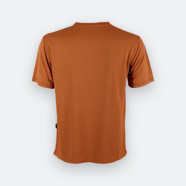 QD04 Quick Dry Short Sleeve Basic T-Shirt Autumn Qd04 quick dry short sleeve basic t-shirt autumn back view