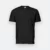 QD04 Quick Dry Short Sleeve Basic T-Shirt Black Qd04 quick dry short sleeve basic t-shirt black colour view