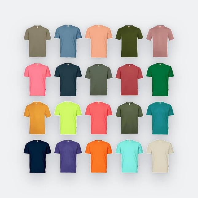 QD04 Quick Dry Short Sleeve Basic T-Shirt Colours 2 Qd04 quick dry short sleeve basic t-shirt all colours
