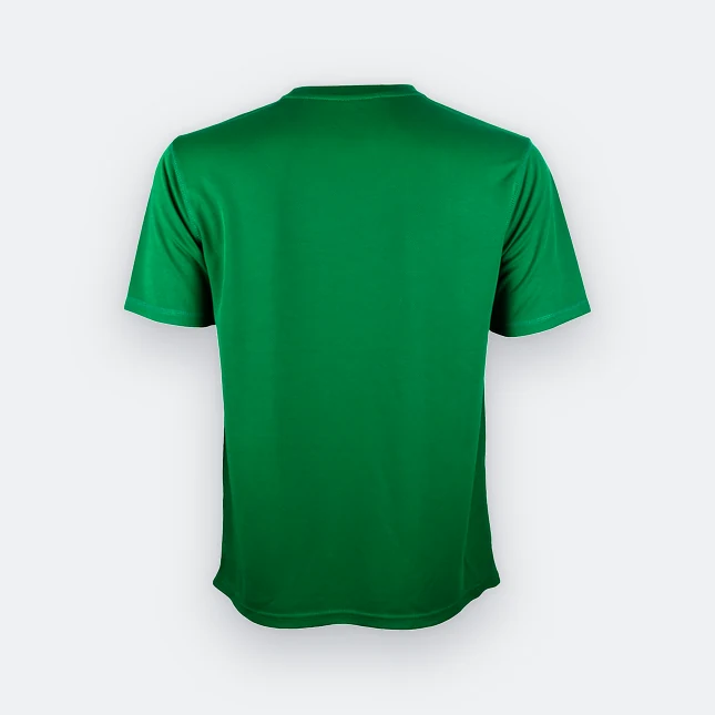 QD04 Quick Dry Short Sleeve Basic T-Shirt Milo Green Qd04 quick dry short sleeve basic t-shirt milo green back view