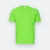 QD04 Quick Dry Short Sleeve Basic T-Shirt Neon Green Qd04 quick dry short sleeve basic t-shirt neon green colour view