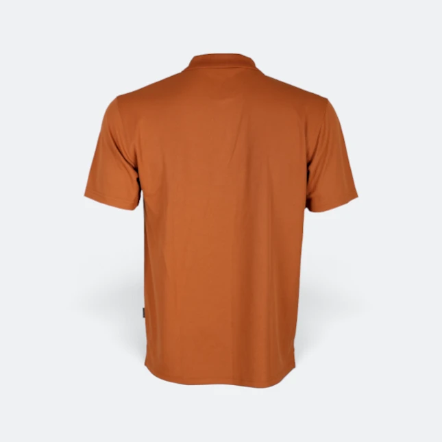 Qd06 quick dry short sleeve basic polo autumn back view