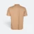 Qd06 quick dry short sleeve basic polo caramel back view