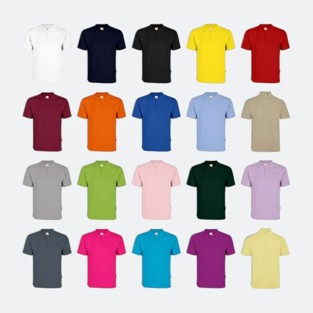 Qd06 quick dry short sleeve basic polo all colours