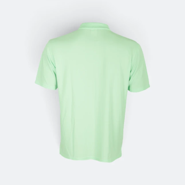Qd06 quick dry short sleeve basic polo mint back view