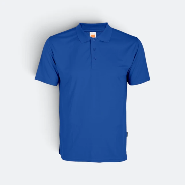 Qd06 quick dry short sleeve basic polo royal colour view