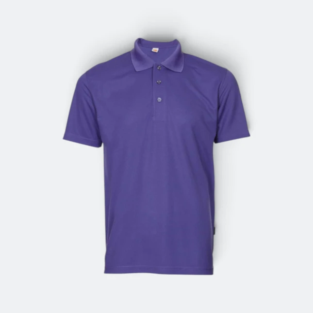 Qd06 quick dry short sleeve basic polo ultra violet colour view