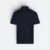 Qd100 quick dry micro pique short sleeve polo black back view