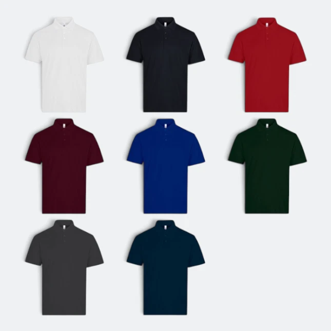 Qd100 quick dry micro pique short sleeve polo all colours
