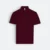 Qd100 quick dry micro pique short sleeve polo maroon colour view