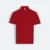 Qd100 quick dry micro pique short sleeve polo red colour view