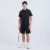 Qd101 quick dry micro pique raglan polo worn by model