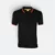 Qd53 quick dry cvc tipped collar and cuff polo shirt black-red-white colour view