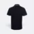 Qd53 quick dry cvc tipped collar and cuff polo shirt navy pro-light blue-white back view