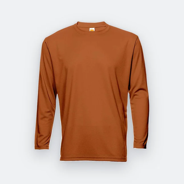 QD54 Quick Dry Long Sleeve Basic T-Shirt Autumn Qd54 quick dry long sleeve basic t-shirt autumn colour view